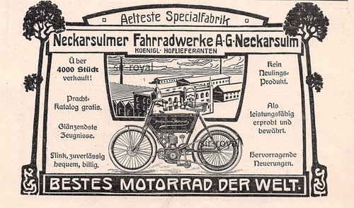 Nsu neckarsulmer bikewerke - nsu,