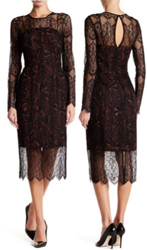 Abito midi rachel roy pinot - rachel,