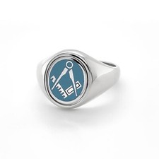 Sterling Silver Masonic Ring