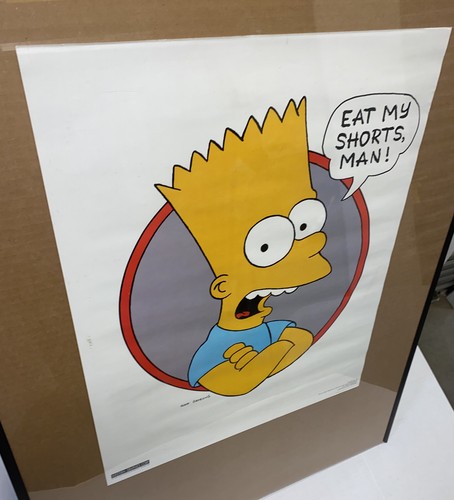 Poster vintage anni simpson - 90,