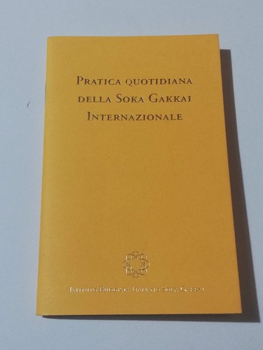 Pratica quotidiana soka - quotidiana,