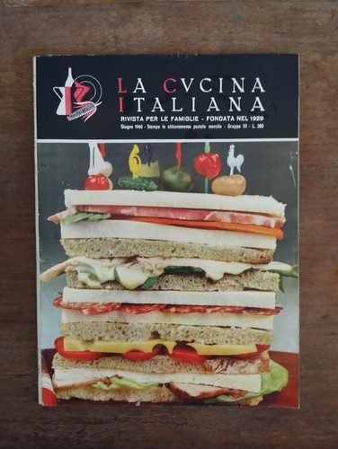 1960 cucina italiana - 1960, la