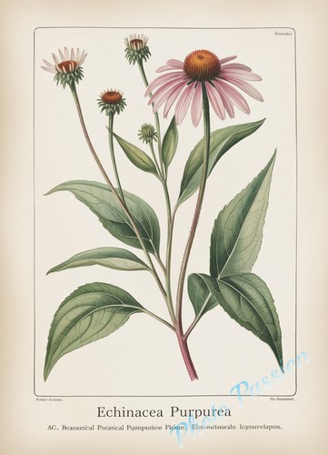 Fotografica tavola botanica - a4,