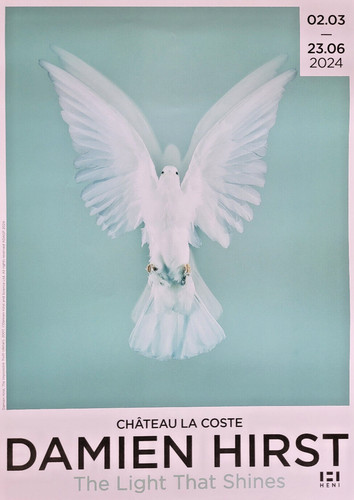 Damien hirst affiche - damien,