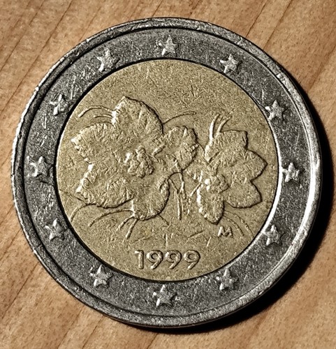 Moneta euro rara della - moneta,