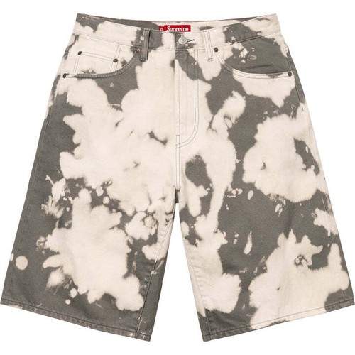 Supreme baggy denim corto - denim,