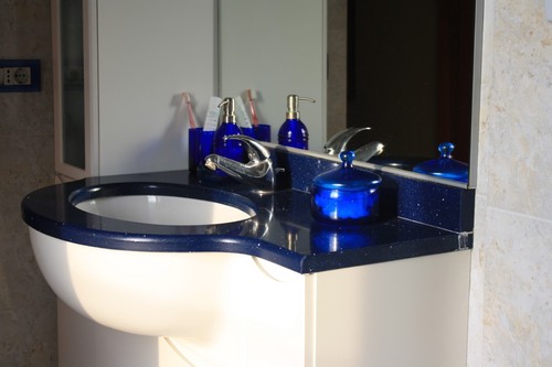 Mobile bagno colore blu - bagno,