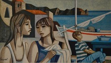 RANUCCI LUCIO SERIGRAFIA SU TELA