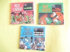 NICK CARTER # 1 - 2 - 3 COMICS
