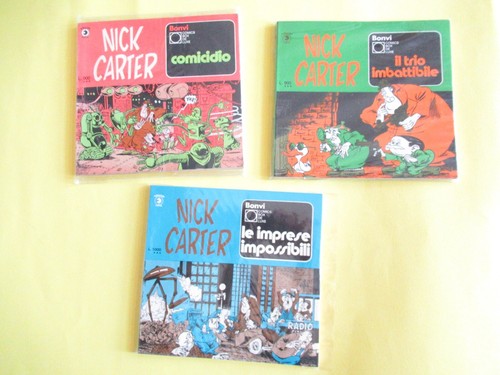 Nick carter 2 3 comics - #, 1