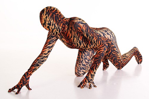 Lycra tuta intera catsuit - tuta,