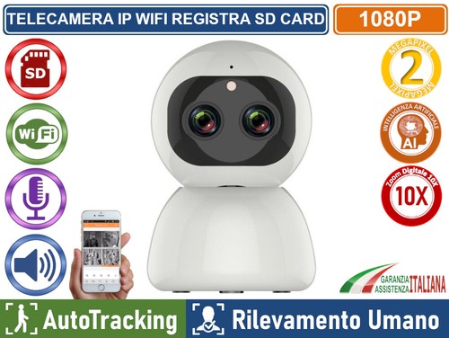 Telecamera wifi zoom 10x 2 - telecamera,
