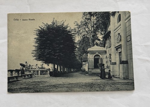 Cartolina orta sacro monte - orta,