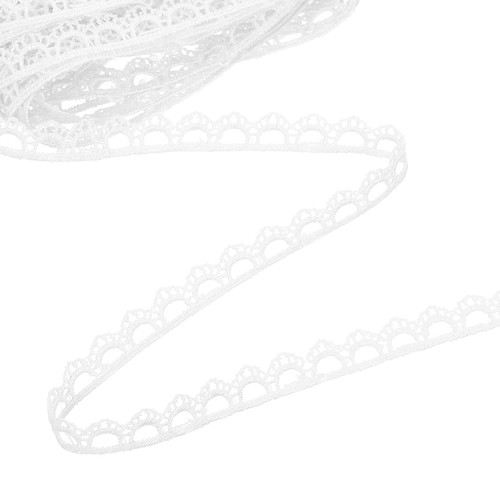 Per nastro pizzo bianco - , 0.35"