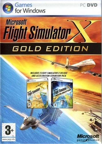 Flight simulator gold - x,