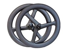 Ruote in carbonio 3 razze per