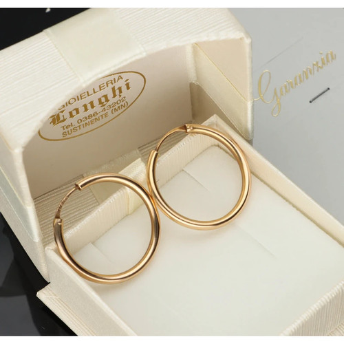 Orecchini vintage oro kt - vintage,