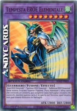 TEMPESTA EROE ELEMENTALE (SPEED DUEL) • Comune • SGX2 ITA21 • 1Ed • YUGIOH!