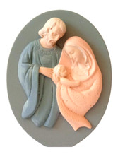 Quadro Sacra Famiglia  ovale