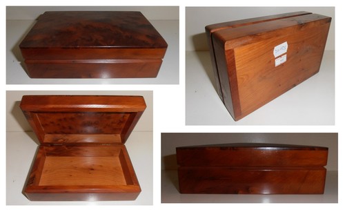 Scatola radica legno - scatola, cm