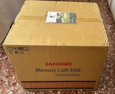 Macchina da Ricamo Janome 550E Memory Craft Limited Edition, Embroidery Machine