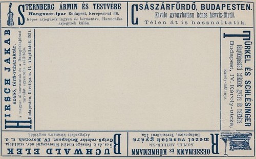 Intero postale ungheria - ungheria,