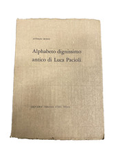 Alphabeto dignissimo antico - , di