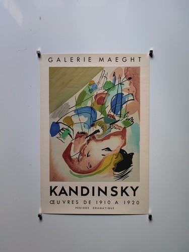 Kandinsky affiche exposition - affiche,