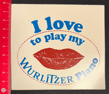 Wurlitzer Piano - Adesivo