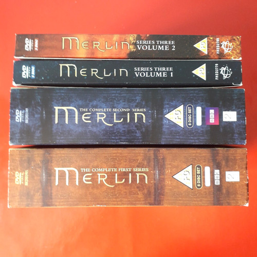 Merlin series complete - series, 1-3