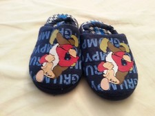 lotto 698 ciabatte scarpe pantofole bimbo mabino disney DE FONSECA n.27/28