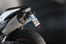 EVOTECH PORTATARGA REGOLABILE TRIUMPH SPEED TRIPLE RS 2018-2020 + LUCE TARGA