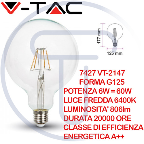 Vtac 7427 lampadina led - 7427,