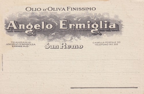 C19764 liguria sanremo - sanremo,, olio