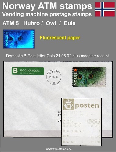 Norvegia atm hubro gufo - atm, 5
