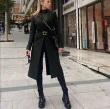 ZARA NUOVO CAPPOTTO VERDE