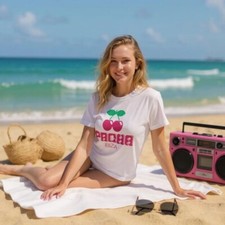 T-Shirt Pacha Ibiza Adulti Casa Musica Club Tee Space Privilege White Island Rav