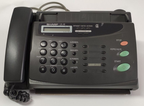 Fax sharp telefono - telefono, con