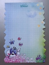 10 Fogli Diddl A6 in Blocco