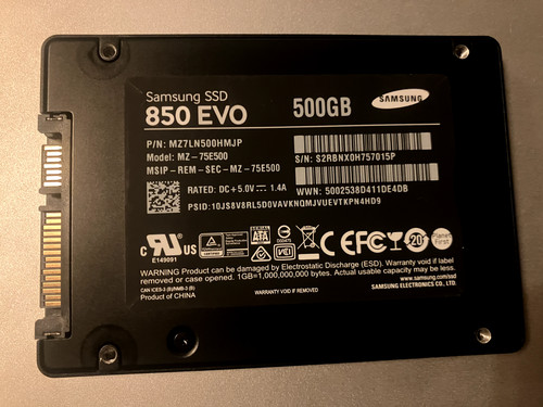 Ssd samsung evo 850 - evo,