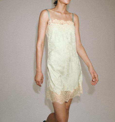 Zara collection abito pizzo - zara,