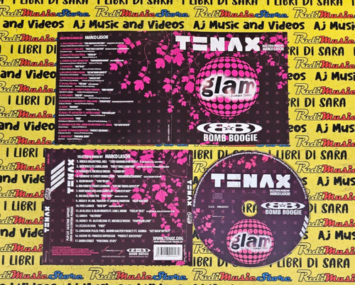 Compilation tenax glam bomb - cd,