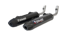 SCALVINI Silenziatore Carbon look per HUSQVARNA 125 WRE 2003 - 2013