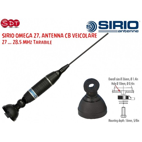 Sirio omega antenna - omega, cb
