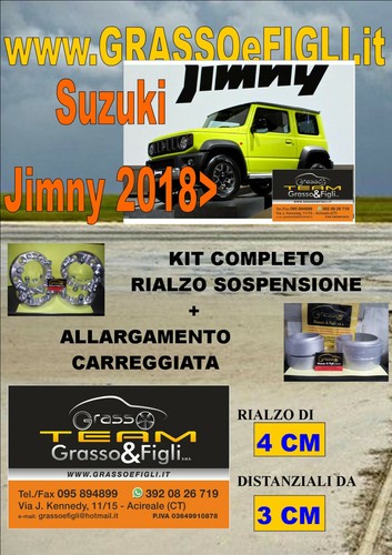 Kit completo rialzo molle 4 - rialzo,