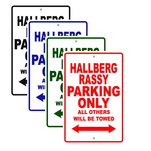 Hallberg rassy parking - hallberg, only