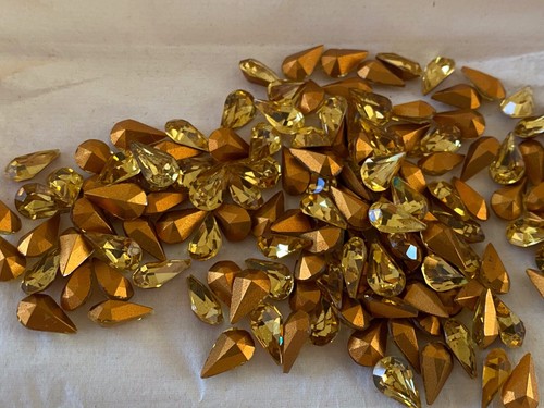10x6mm pera chiaro topazio - pera,