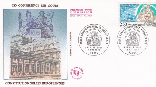 Francia 1993 fdc corso - francia,