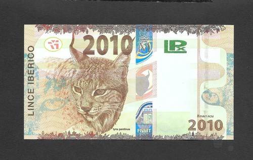 Billete prueba fnmt - billete, lince