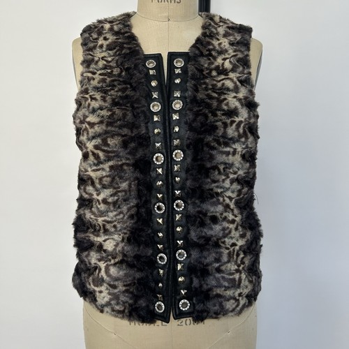 Gilet pelliccia sintetica - gilet, in